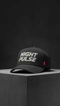 Bold Typography Snapback Flat Brim