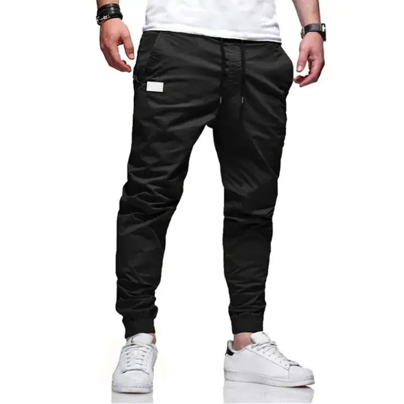 Cargo Joggers with utility pockets streetwear design