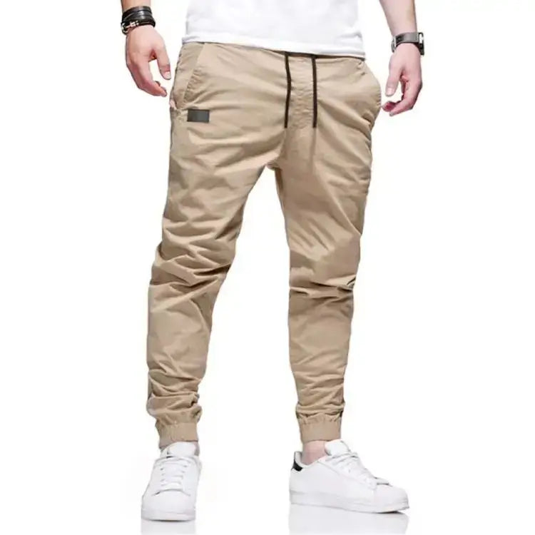 Cargo Joggers with utility pockets streetwear design